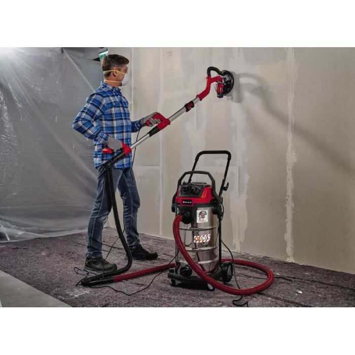 Пылесос строительный Einhell TE-VC 2340 SACL, 1500Вт, 225мБар, 40л, класс L, 10.1кг (2342470) изображение 3