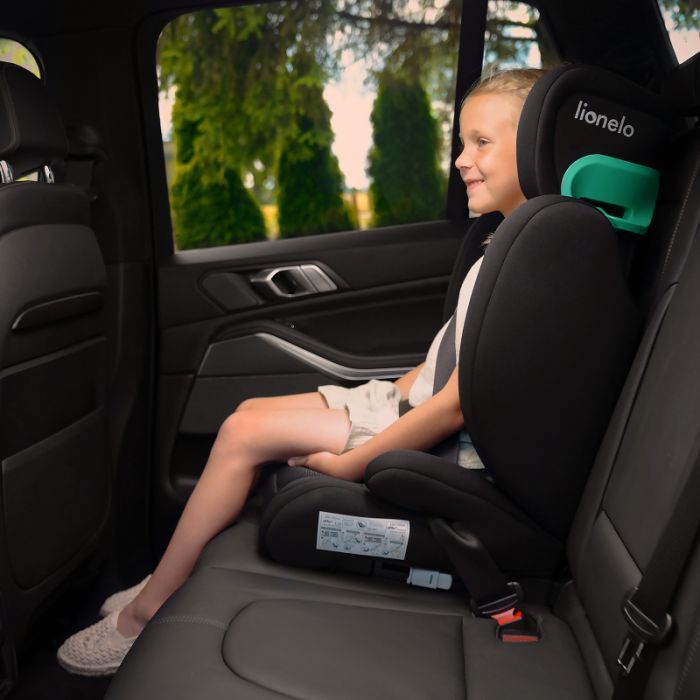 Автокресло Lionelo Hugo I-Size Black Grey 15-36 кг (LO-HUGO I-SIZE BLACK GREY) изображение 12