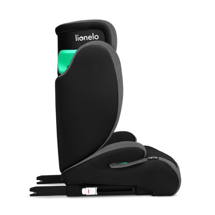 Автокресло Lionelo Hugo I-Size Black Grey 15-36 кг (LO-HUGO I-SIZE BLACK GREY) изображение 7