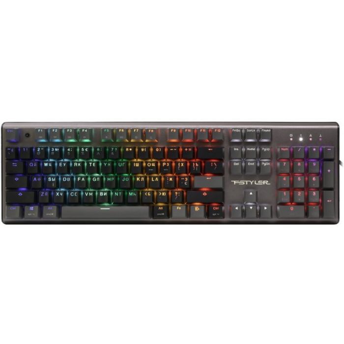 Клавиатура A4Tech FS100 RGB FS Switch USB Icy Blue (4711422004069)