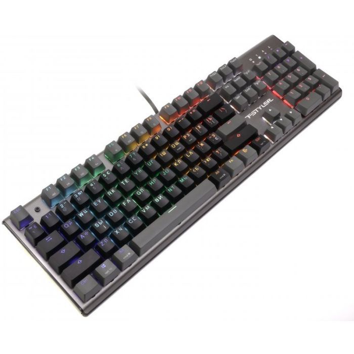 Клавиатура A4Tech FS100 RGB FS Switch USB Icy Blue (4711422004069) изображение 2
