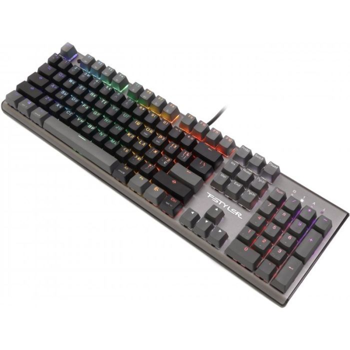 Клавиатура A4Tech FS100 RGB FS Switch USB Icy Blue (4711422004069) изображение 3