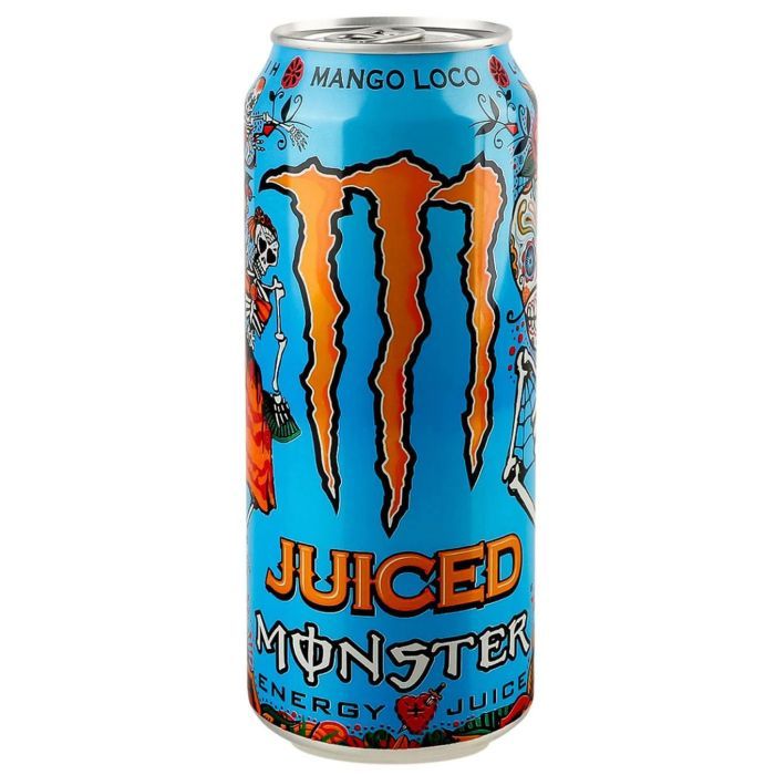 Енергетичний напій Monster Energy Mango Loco Безалкогольний сильногазований 500 мл (5060947547131)
