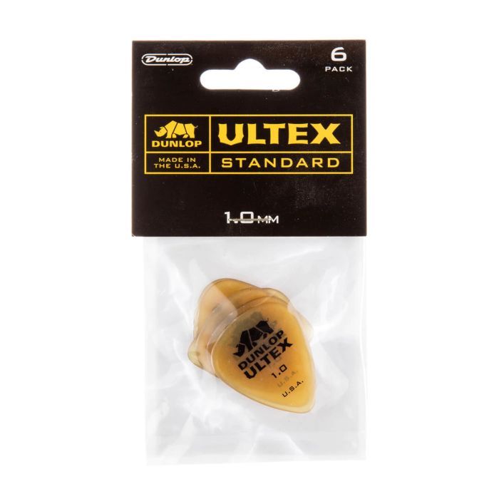Медіатор Jim Dunlop Ultex Standard Pick 1.0mm 6 шт. (421P1.0) зображення 3