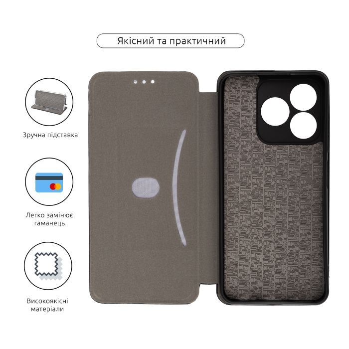Чохол до мобільного телефона Armorstandart G-Case ZTE Nubia V60 Black (ARM79003) зображення 3