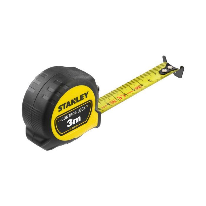 Рулетка Stanley CONTROL-LOCK, 3мх19мм, у прогумованому корпусі, з двосторонньою шкалою (STHT37230-0) зображення 3