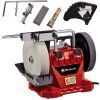 Точильный станок Einhell TC-WG 200, влажной заточки, 125Вт диск 200х32мм, кожаный диск 180х30мм (4418008) изображение 2