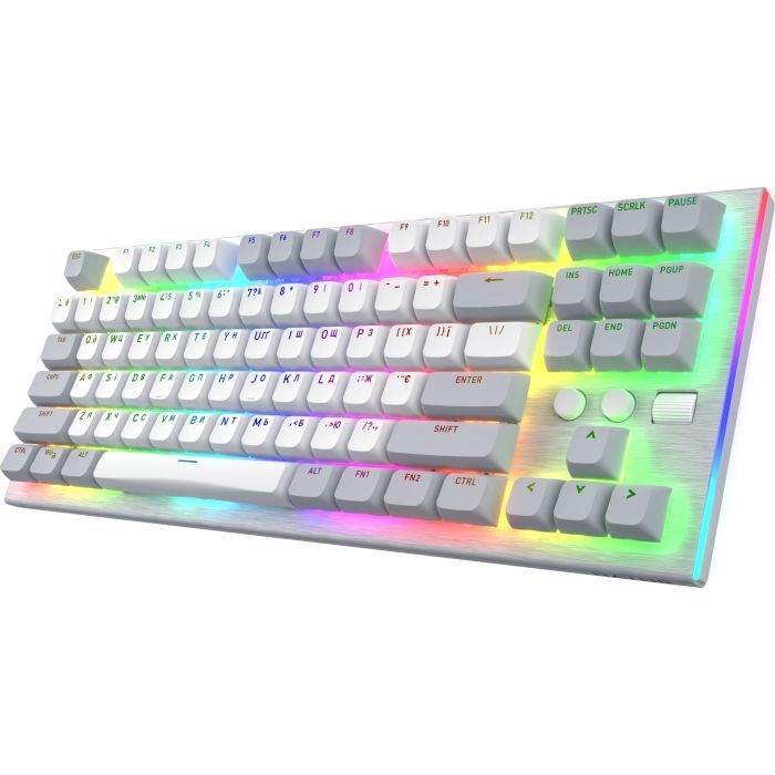 Клавиатура Hator Gravity TKL Orange USB White (HTK561UA) изображение 4
