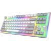 Клавиатура Hator Gravity TKL Orange USB White (HTK561UA) изображение 4