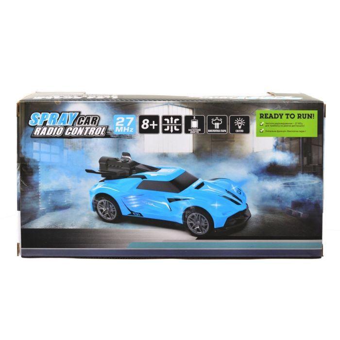 Радиоуправляемая игрушка Sulong Toys Spray Car - Sport (розовый, 1:24, свет, функция туман) (SL-354RHP) изображение 8