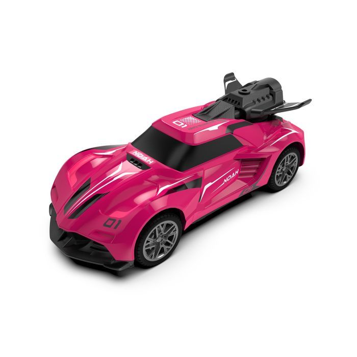 Радиоуправляемая игрушка Sulong Toys Spray Car - Sport (розовый, 1:24, свет, функция туман) (SL-354RHP) изображение 9