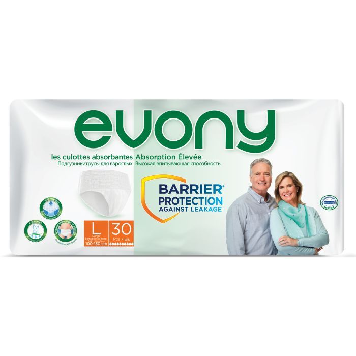 Подгузники для взрослых Evony Трусики 3 Large 30 шт (8690536805532)