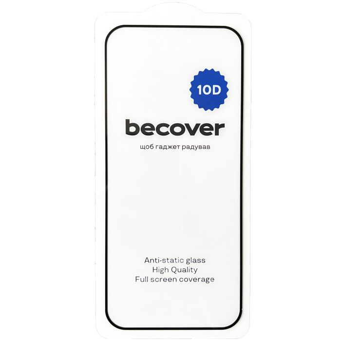 Стекло защитное BeCover Google Pixel 9 Pro 10D Black (712326) изображение 2