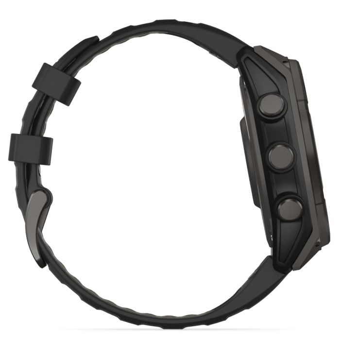 Смарт-годинник Garmin fenix 8 47mm,Saph Solar,CrbnGry Ti/Blk,Blk/PblGryBnd (010-02906-11) зображення 4