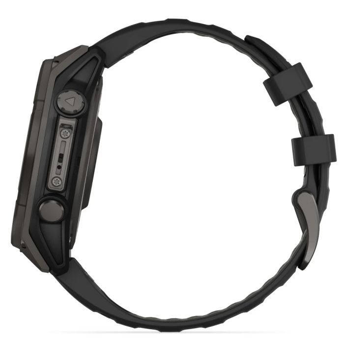 Смарт-годинник Garmin fenix 8 47mm,Saph Solar,CrbnGry Ti/Blk,Blk/PblGryBnd (010-02906-11) зображення 5