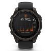 Смарт-годинник Garmin fenix 8 47mm,Saph Solar,CrbnGry Ti/Blk,Blk/PblGryBnd (010-02906-11) зображення 8
