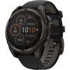 Смарт-годинник Garmin fenix 8 47mm,Saph Solar,CrbnGry Ti/Blk,Blk/PblGryBnd (010-02906-11)