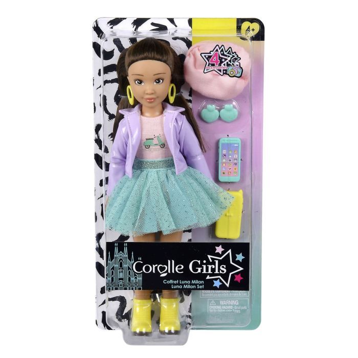 Кукла Corolle Girls Луна Фешн Милан с аксессуарами 28 см (9000600170) изображение 9