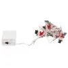 Гирлянда Chomik Струна Снеговик 2.2 м 20 LED Теплый белый (5900779880207) изображение 3