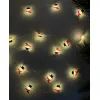 Гирлянда Chomik Струна Снеговик 2.2 м 20 LED Теплый белый (5900779880207) изображение 4