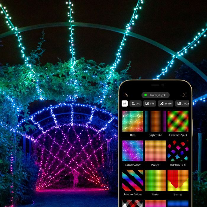 Гірлянда Twinkly Smart LED Dots 60 RGB LED Lights String Clear Wire USB-A IP20 3м (TWD060STP-T) зображення 7