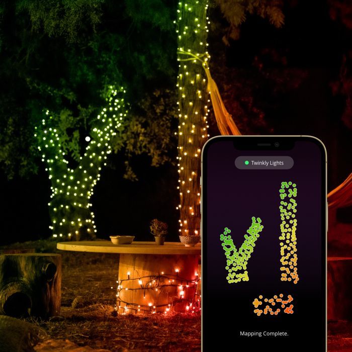 Гірлянда Twinkly Smart LED Dots 60 RGB LED Lights String Clear Wire USB-A IP20 3м (TWD060STP-T) зображення 8