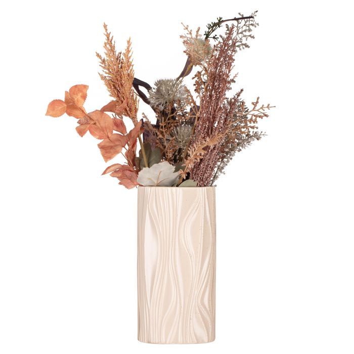 Ваза Ardesto Liguria, 12.2х24см, порцеляна, жовтий (AR3805B) изображение 2