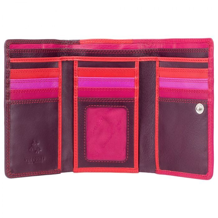 Гаманець Visconti RB43 Bora з RFID Plum Multi (RB43 PLUM M) зображення 2