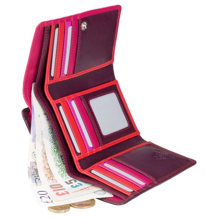 Гаманець Visconti RB43 Bora з RFID Plum Multi (RB43 PLUM M) зображення 4