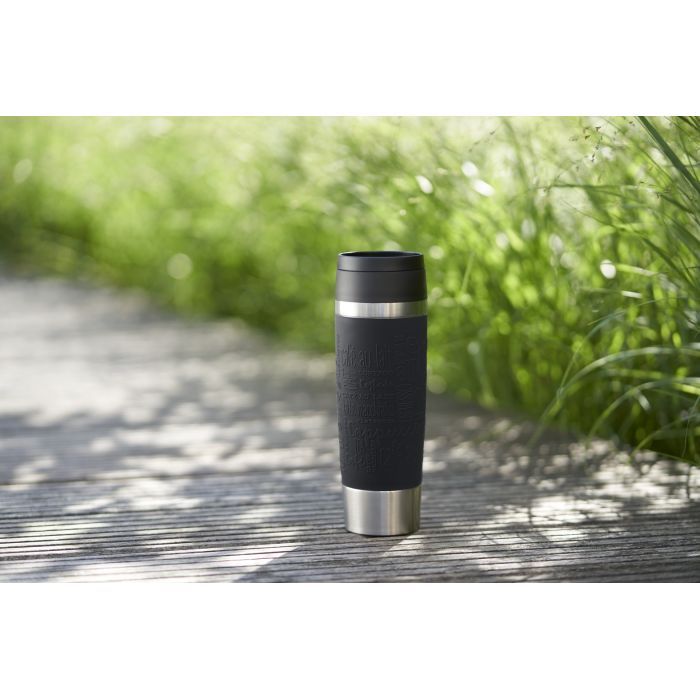 Термокружка Tefal Travel Mug Classic, 500мл, нержавіюча сталь, чорний (N2022010) изображение 6