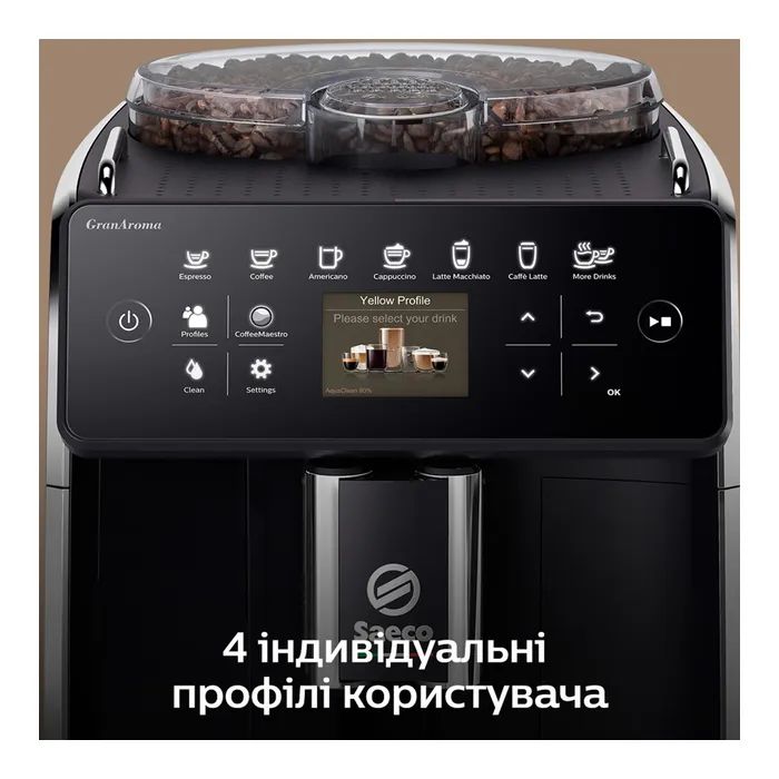 Кофемашина Saeco GranAroma SM 6480/00 (SM6480/00) изображение 8