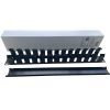 Кабельний організатор 19" 1U гребінчатий, цільнометалевий GEAR (GCM-1U19INCH) зображення 2