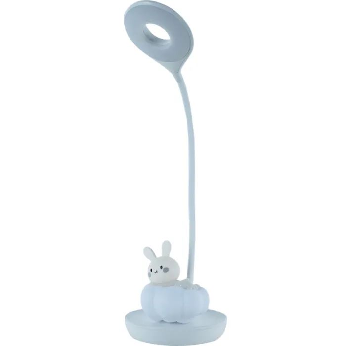 Настільна лампа Kite Cloudy Bunny LED з акумулятором, зелена (K24-493-1-4) зображення 2