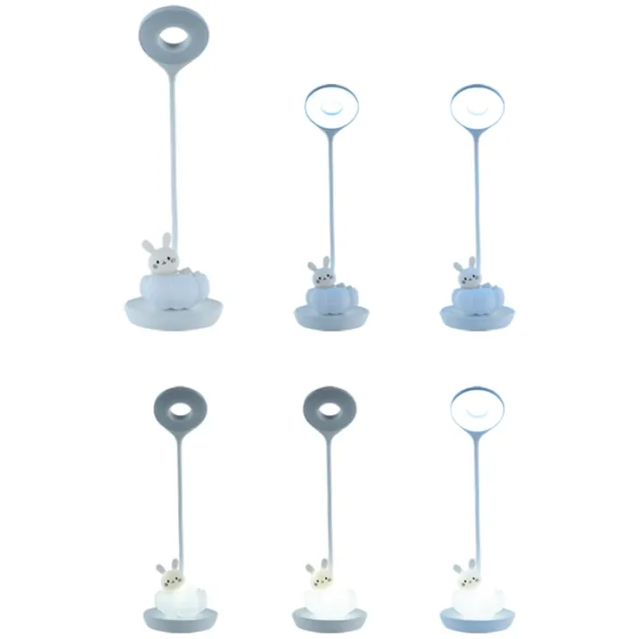 Настільна лампа Kite Cloudy Bunny LED з акумулятором, зелена (K24-493-1-4) зображення 5