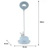 Настільна лампа Kite Cloudy Bunny LED з акумулятором , біла (K24-493-1-1) зображення 7
