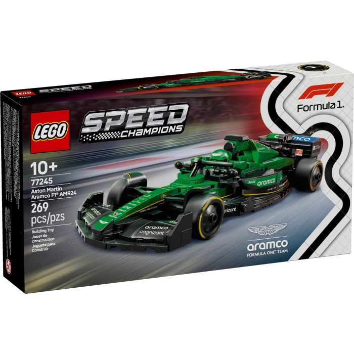 Конструктор LEGO Speed Champions Автомобиль для гонок Aston Martin Aramco F1® AMR24 (77245)
