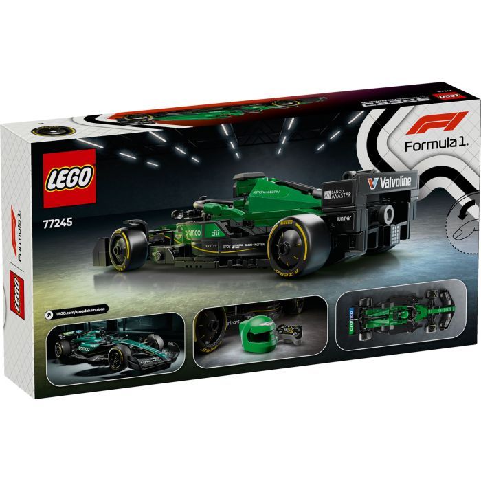 Конструктор LEGO Speed Champions Автомобиль для гонок Aston Martin Aramco F1® AMR24 (77245) изображение 7
