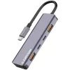 Концентратор Canyon hub DS-18 5in1 USB-C Grey (CNS-TDS18) изображение 4