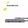 Концентратор Canyon hub DS-18 5in1 USB-C Grey (CNS-TDS18) изображение 9