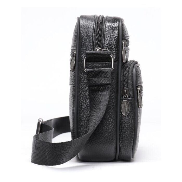 Сумка Vintage Мессенджер Черная (14992) изображение 2