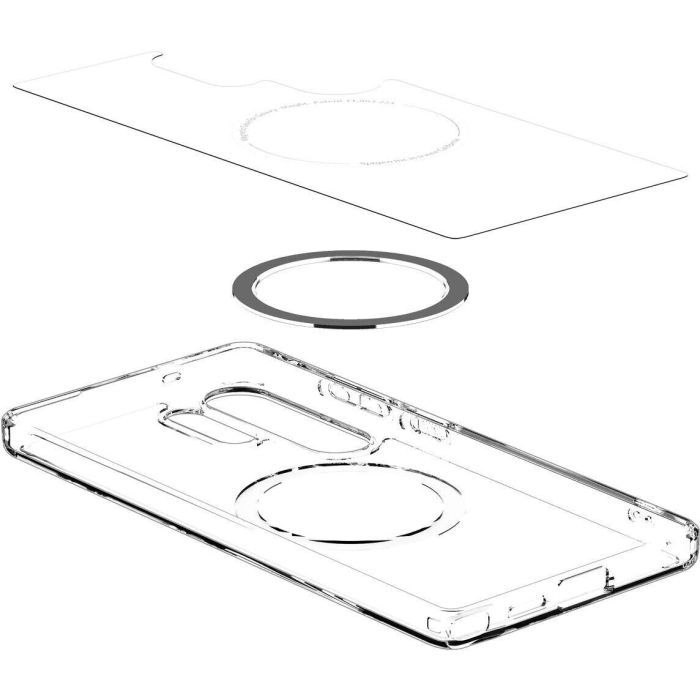 Чехол для мобильного телефона Spigen Samsung Galaxy S25 Ultra, Ultra Hybrid MagFit, Clear White (ACS08956) изображение 10