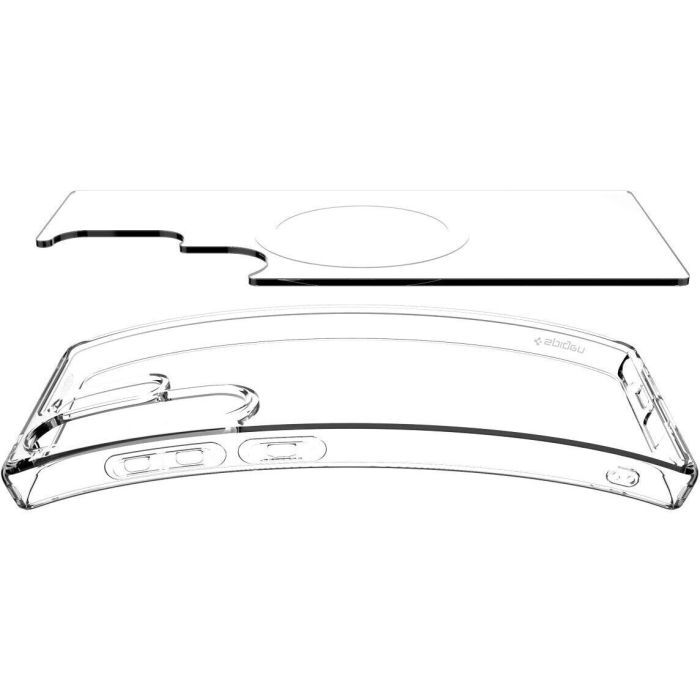 Чехол для мобильного телефона Spigen Samsung Galaxy S25 Ultra, Ultra Hybrid MagFit, Clear White (ACS08956) изображение 11