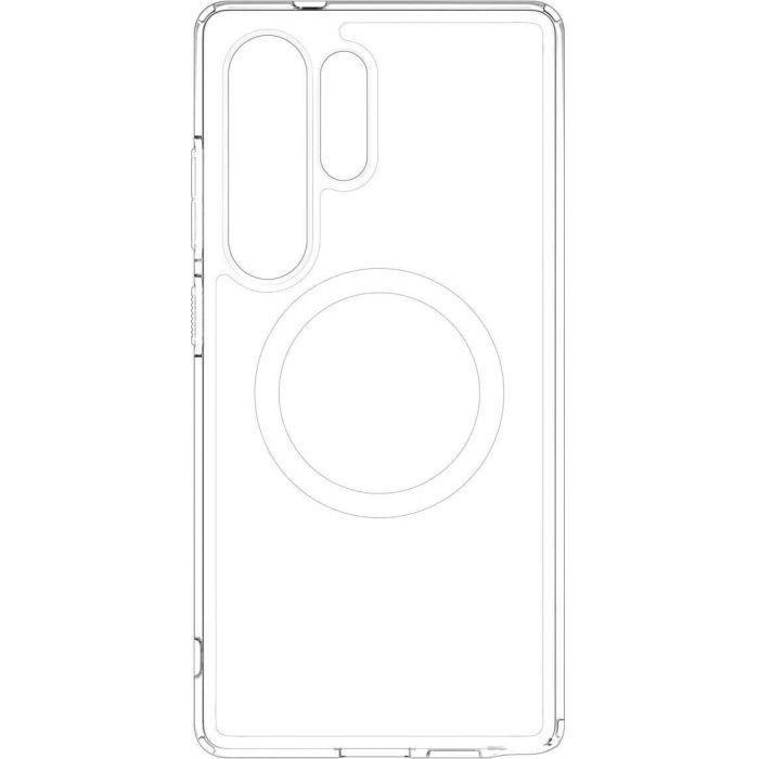 Чехол для мобильного телефона Spigen Samsung Galaxy S25 Ultra, Ultra Hybrid MagFit, Clear White (ACS08956) изображение 9