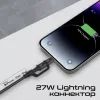 Дата кабель USB-C to USB-C + Lightning black Promate (powerlink-cci.black) изображение 5 Дата кабель USB-C to USB-C + Lightning black Promate (powerlink-cci.black) изображение 5