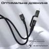 Дата кабель USB-C to USB-C + Lightning black Promate (powerlink-cci.black) изображение 8 Дата кабель USB-C to USB-C + Lightning black Promate (powerlink-cci.black) изображение 8