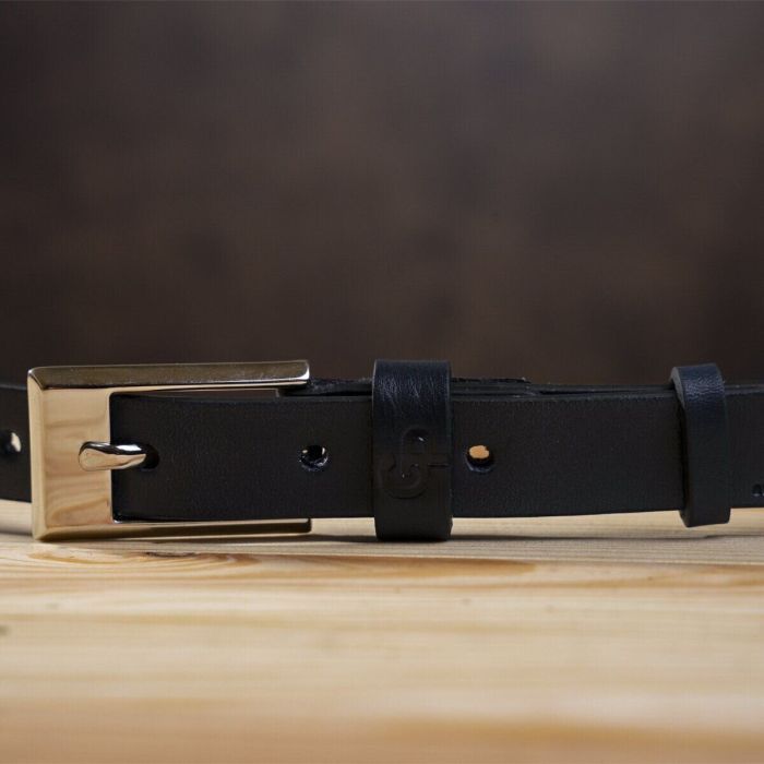 Ремень Grande Pelle Женский кожаный Синий (11070) изображение 11