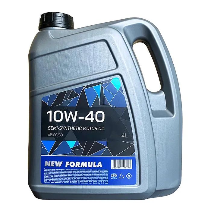 Моторное масло NEW FORMULA 10w-40 (SG/CD) кан. 4л ПЕ (3,6кг) (NF196251)