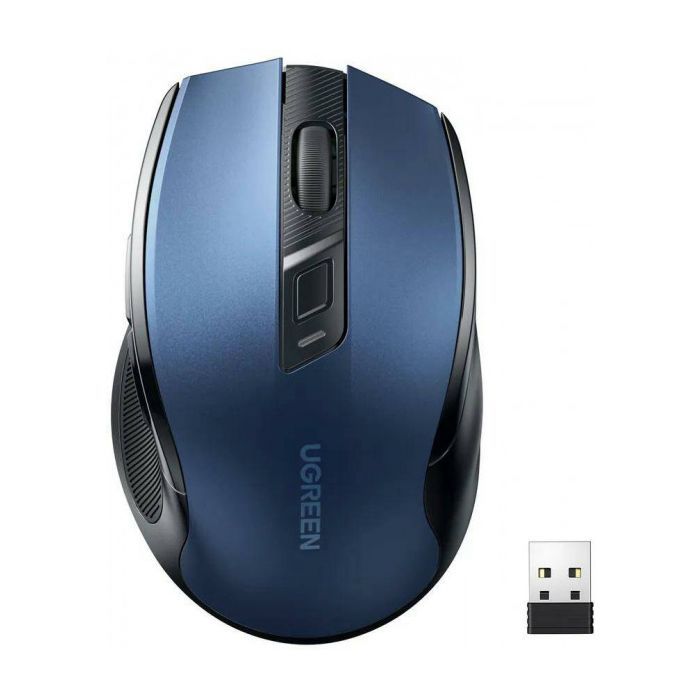 Мишка Ugreen MU006 Ergonomic Wireless Blue (15064)