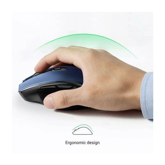 Мишка Ugreen MU006 Ergonomic Wireless Blue (15064) зображення 6