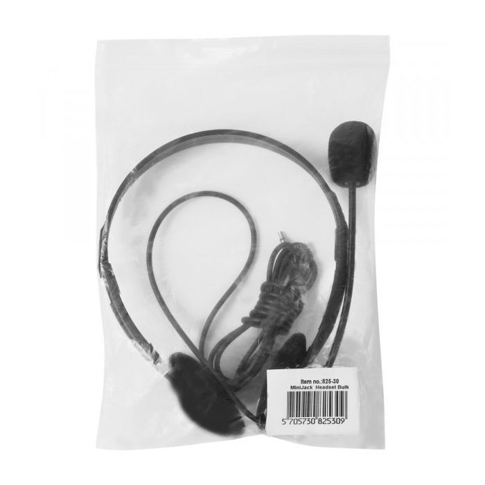 Навушники Sandberg Headset Bulk 3,5мм+converter 2х3,5мм Black (825-30) зображення 4